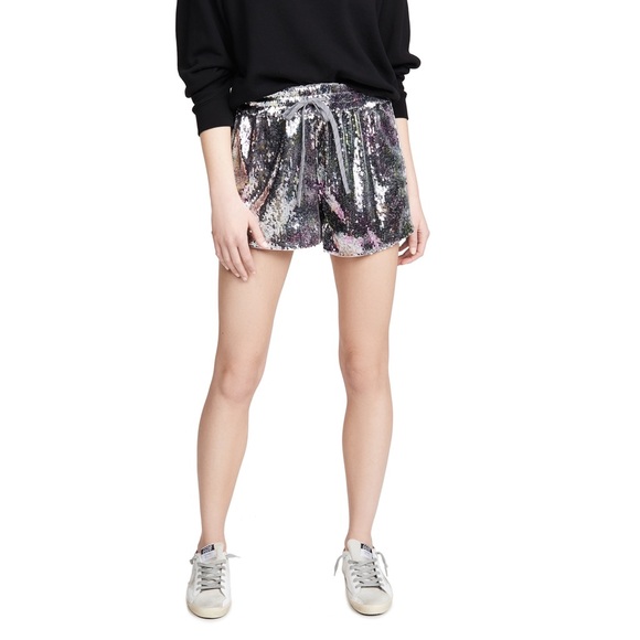 NWT Pam & Gela | Sequin Hi-Waist Shorts - Picture 5 of 9
